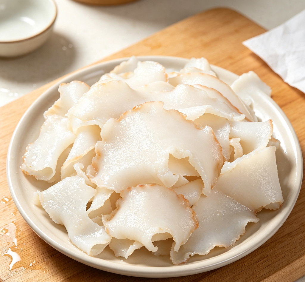 Fresh Sliced Sea Snail Meat