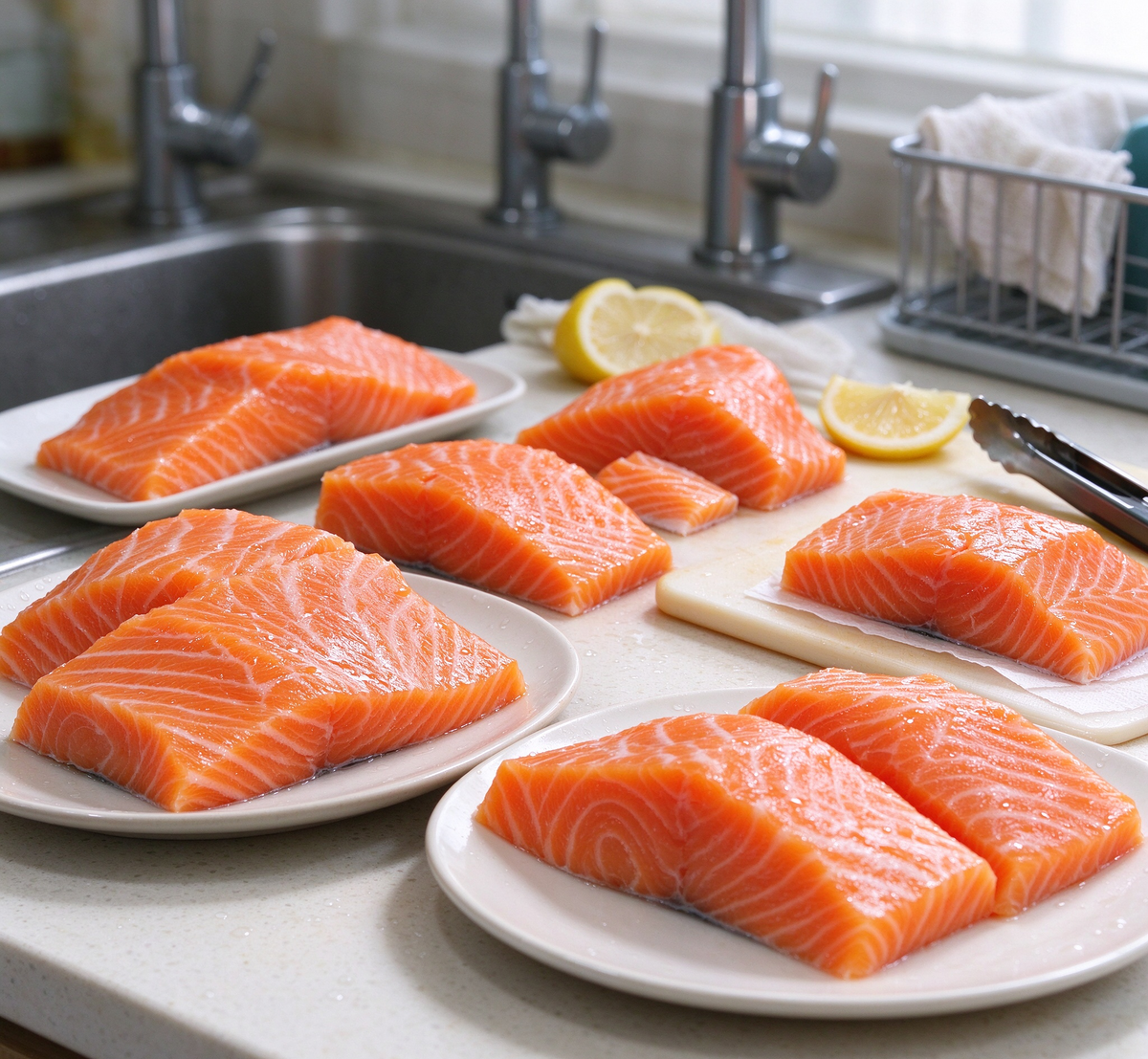 Fresh Salmon Fillets