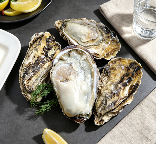 Fresh Raw Oysters