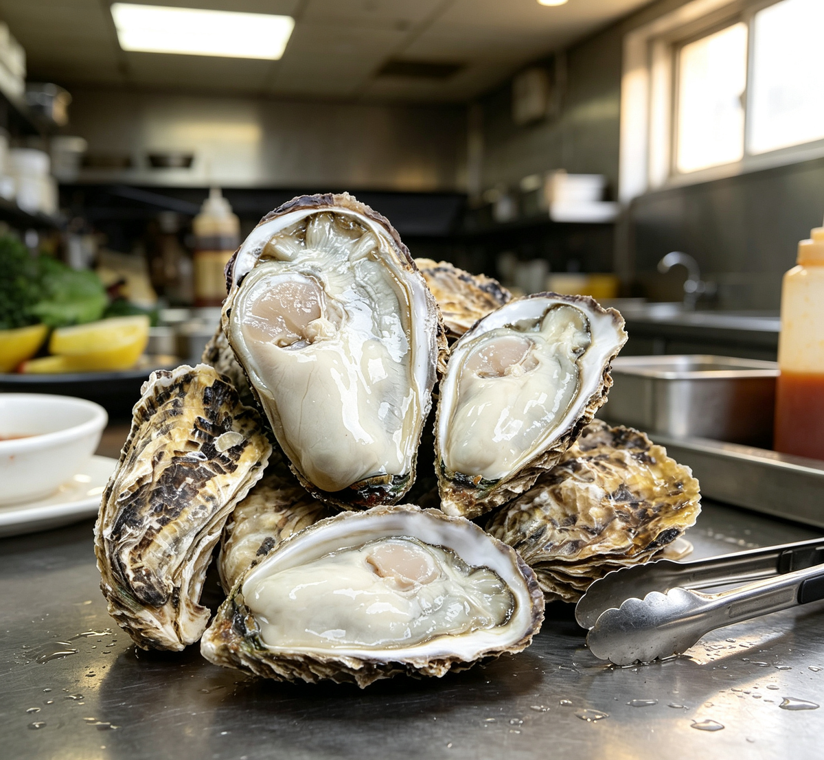 Fresh Raw Oysters